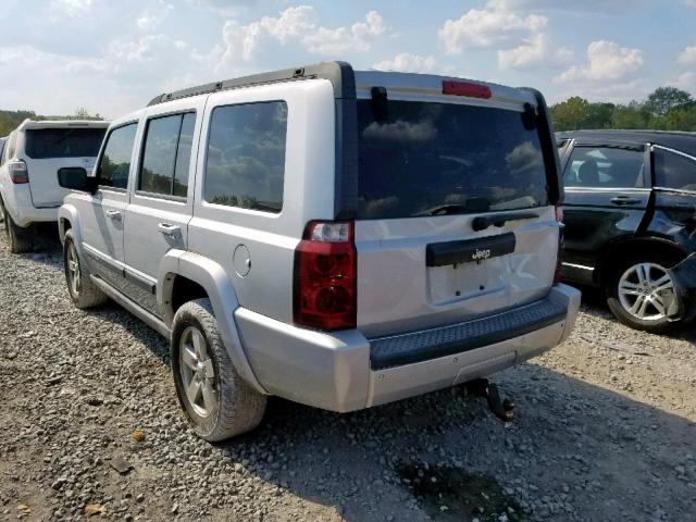 1J8HH48K07C578027 - 2007 JEEP COMMANDER ვერცხლისფერი ფოტო 3