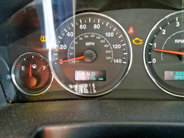 1J8HH48K07C578027 - 2007 JEEP COMMANDER ვერცხლისფერი ფოტო 8