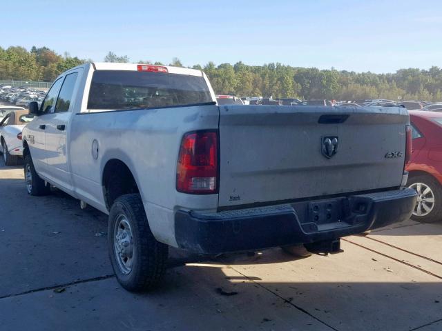 3C6TR5HT7DG587479 - 2013 RAM 2500 ST WHITE photo 3