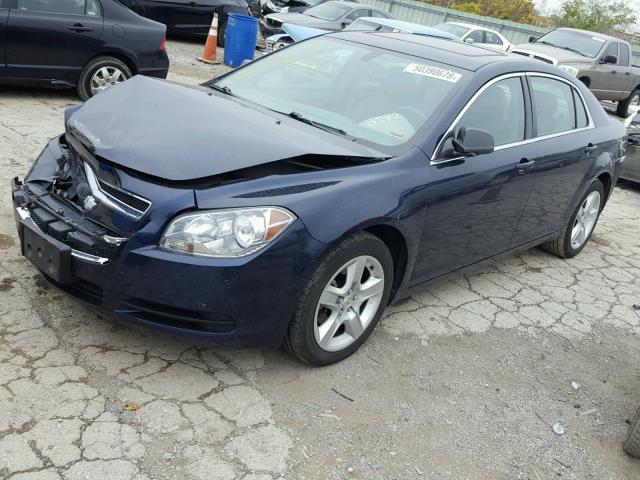1G1ZB5EB3AF140382 - 2010 CHEVROLET MALIBU LS 蓝色 照片 2