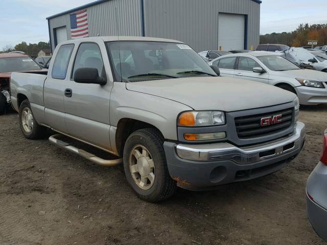 1GTEC19V17Z131820 - 2007 GMC NEW SIERRA TAN photo 1