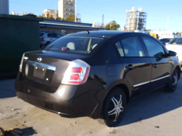 3N1AB6AP1AL723554 - 2010 NISSAN SENTRA 2.0 BLACK photo 4