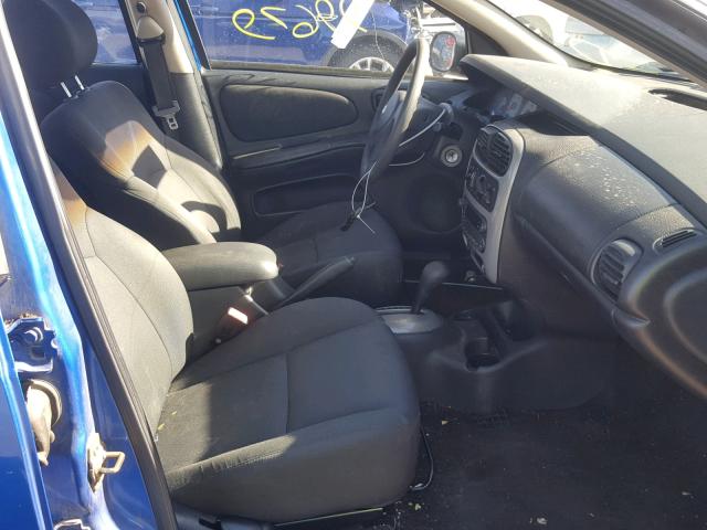 1B3ES56C75D148873 - 2005 DODGE NEON SXT BLUE photo 5