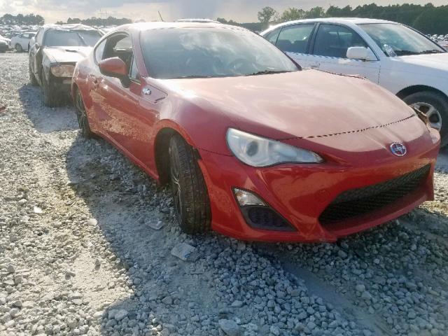 JF1ZNAA19D2705370 - 2013 TOYOTA SCION FR-S RED photo 1