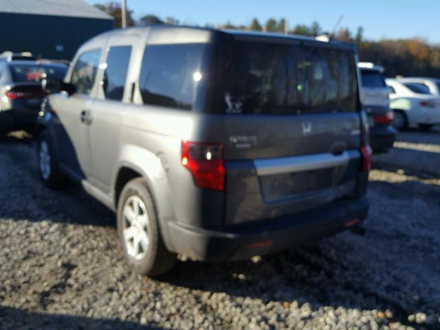 5J6YH2H76AL008347 - 2010 HONDA ELEMENT EX GRAY photo 3