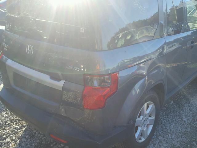 5J6YH2H76AL008347 - 2010 HONDA ELEMENT EX GRAY photo 9