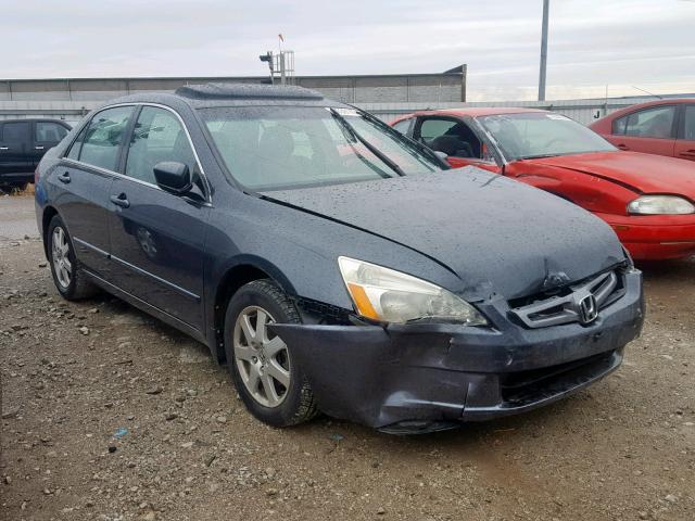 1HGCM66555A027317 - 2005 HONDA ACCORD EX CHARCOAL photo 1