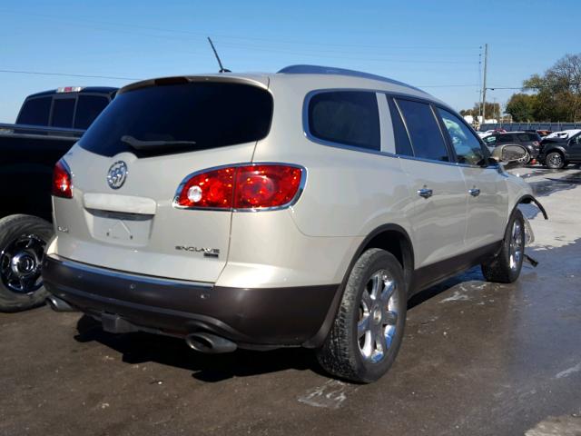 5GAER23718J121501 - 2008 BUICK ENCLAVE CX BEIGE photo 4