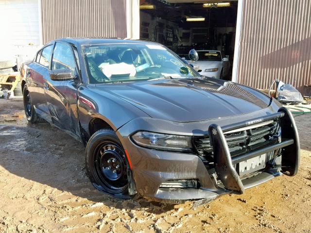 2C3CDXKT9GH219230 - 2016 DODGE CHARGER PO GRAY photo 1