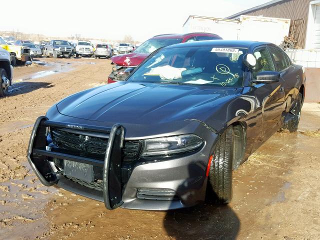 2C3CDXKT9GH219230 - 2016 DODGE CHARGER PO GRAY photo 2