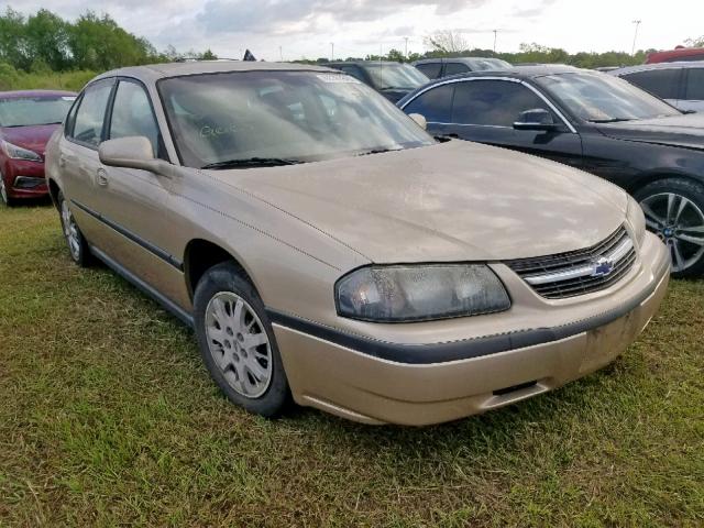 2G1WF52E7Y9237982 - 2000 CHEVROLET IMPALA GOLD photo 1