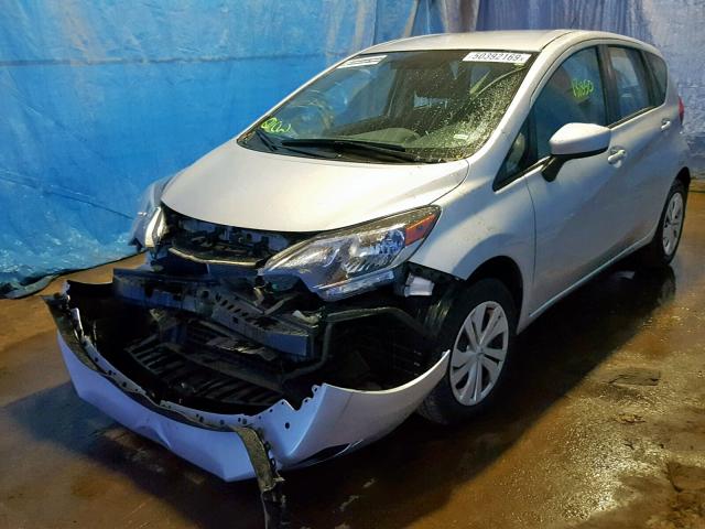 3N1CE2CP0KL359487 - 2019 NISSAN VERSA NOTE SILVER photo 2