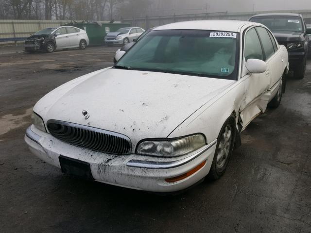 1G4CW54K624186641 - 2002 BUICK PARK AVENU WHITE photo 2