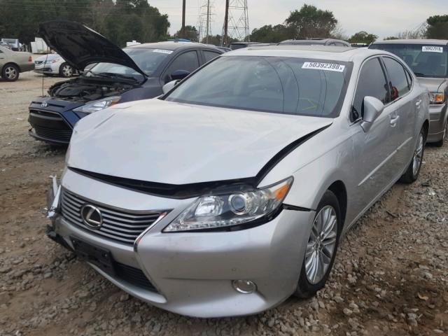 JTHBK1GG3D2064974 - 2013 LEXUS ES 350 SILVER photo 2