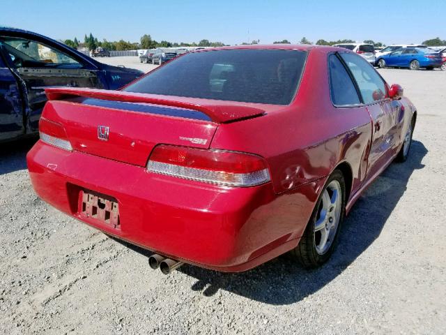 JHMBB6150VC010824 - 1997 HONDA PRELUDE SH RED photo 4