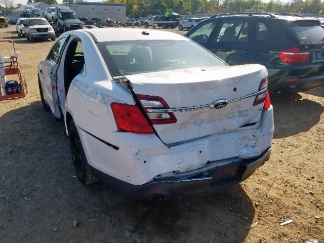 1FAHP2MK5DG206598 - 2013 FORD TAURUS POL WHITE photo 3