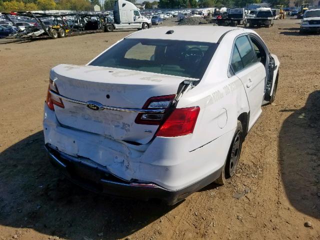 1FAHP2MK5DG206598 - 2013 FORD TAURUS POL WHITE photo 4