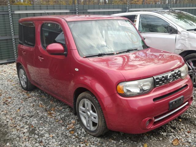 JN8AZ28R39T100537 - 2009 NISSAN CUBE BASE RED photo 1