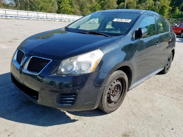 5Y2SP67069Z413529 - 2009 PONTIAC VIBE BLACK photo 2