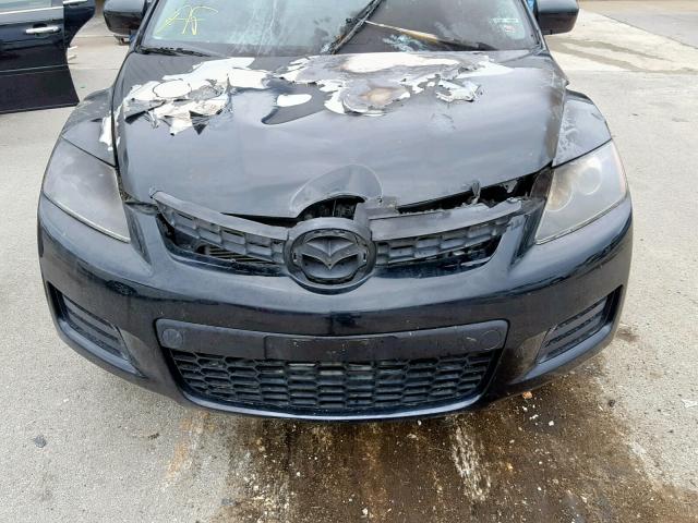 JM3ER293080203848 - 2008 MAZDA CX-7 BLACK photo 7