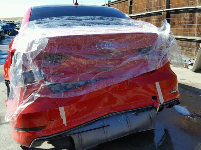 WAUFFGFF6F1113111 - 2015 AUDI S3 PRESTIG RED photo 9