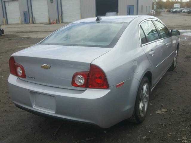 1G1ZB5E07CF252037 - 2012 CHEVROLET MALIBU LS 银色 照片 4