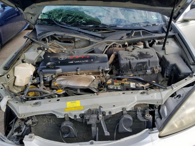 4T1BE32K22U113000 - 2002 TOYOTA CAMRY LE SILVER photo 7