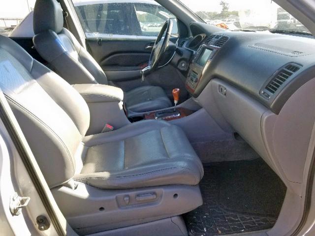 2HNYD18863H534802 - 2003 ACURA MDX TOURIN SILVER photo 5