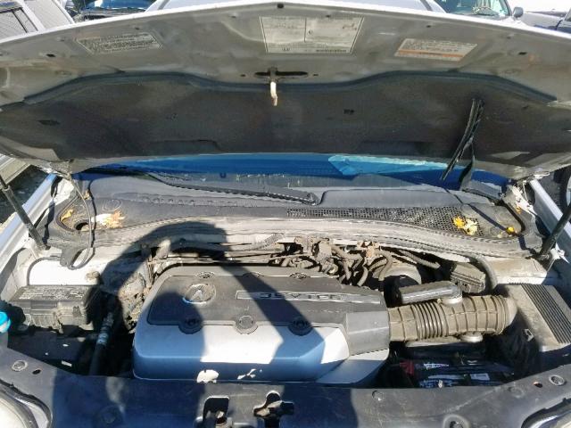 2HNYD18863H534802 - 2003 ACURA MDX TOURIN SILVER photo 7