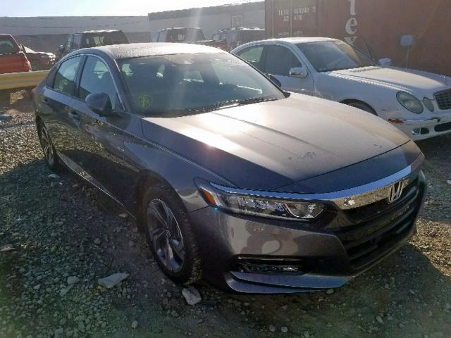 1HGCV1F58JA149812 - 2018 HONDA ACCORD EXL GRAY photo 1