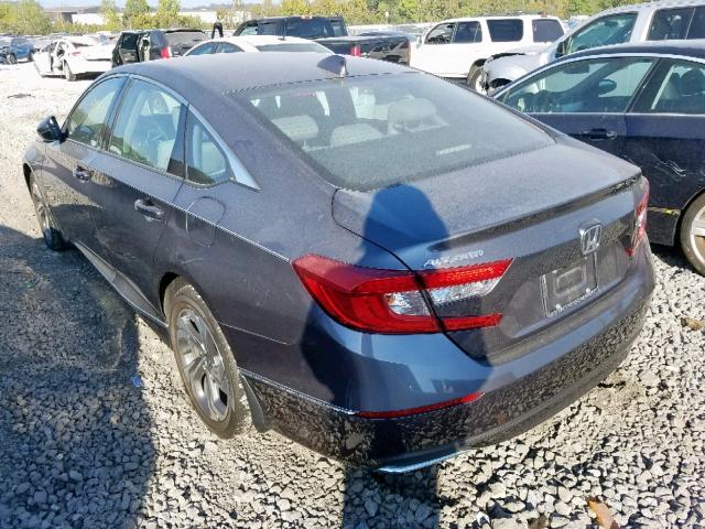 1HGCV1F58JA149812 - 2018 HONDA ACCORD EXL GRAY photo 3