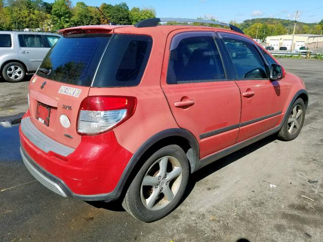 JS2YB417995100622 - 2009 SUZUKI SX4 TOURIN RED photo 4