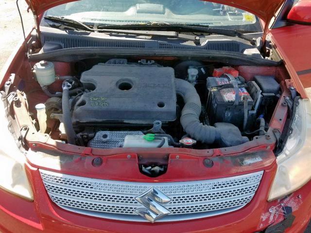 JS2YB417995100622 - 2009 SUZUKI SX4 TOURIN RED photo 7