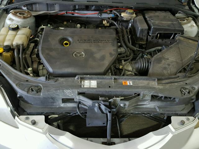 JM1BK344861417497 - 2006 MAZDA 3 HATCHBAC SILVER photo 7