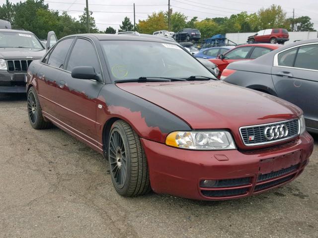 WAUDD68DXYA141905 - 2000 AUDI S4 2.7 QUA RED photo 1