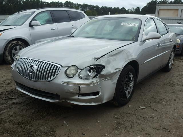 2G4WC582281233121 - 2008 BUICK LACROSSE C SILVER photo 2