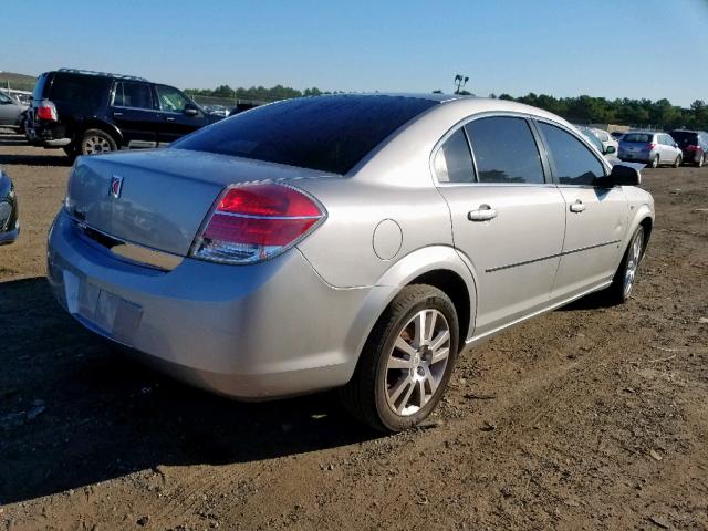 1G8ZS57N37F292597 - 2007 SATURN AURA XE SILVER photo 4