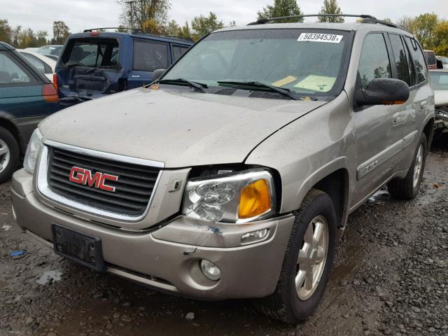 1GKDT13S622448413 - 2002 GMC ENVOY TAN photo 2