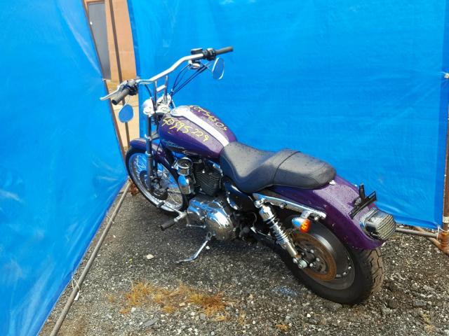 1HD1CT3148K425673 - 2008 HARLEY-DAVIDSON XL1200 C PURPLE photo 3