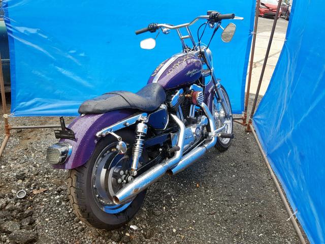 1HD1CT3148K425673 - 2008 HARLEY-DAVIDSON XL1200 C PURPLE photo 4