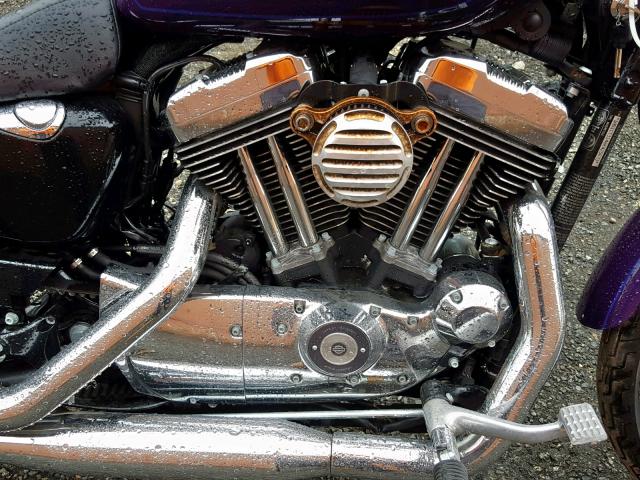 1HD1CT3148K425673 - 2008 HARLEY-DAVIDSON XL1200 C PURPLE photo 7