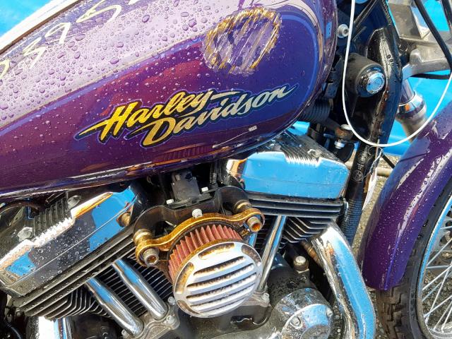 1HD1CT3148K425673 - 2008 HARLEY-DAVIDSON XL1200 C PURPLE photo 9