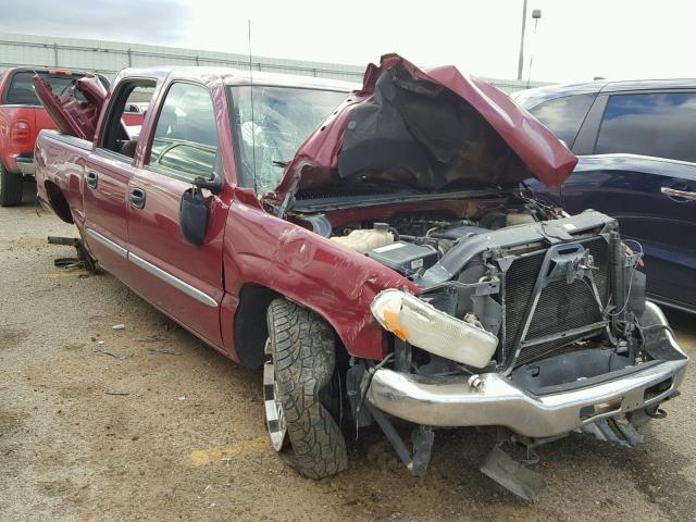 2GTEC13V471171035 - 2007 GMC NEW SIERRA BURGUNDY photo 1