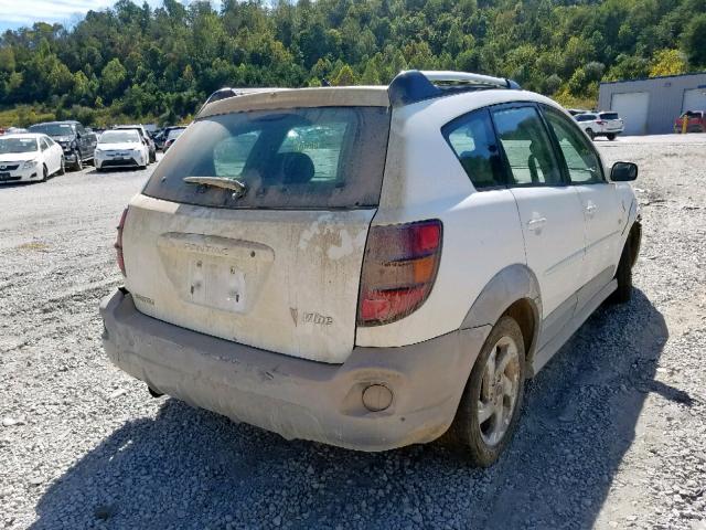 5Y2SL65876Z423003 - 2006 PONTIAC VIBE WHITE photo 4