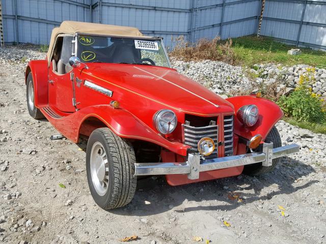 83PFR691851 - 1984 FORD KIT CAR RED photo 1