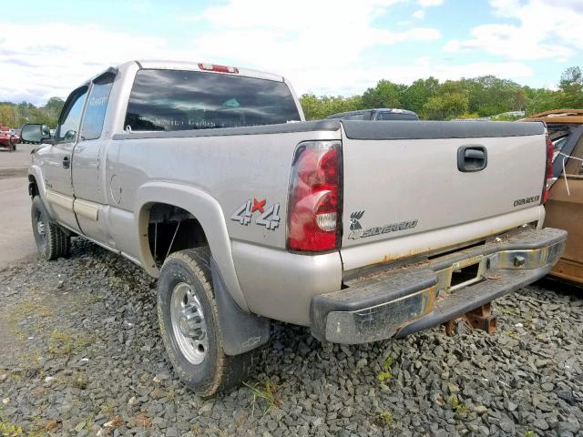 1GCHK29254E314099 - 2004 CHEVROLET SILVERADO SILVER photo 3