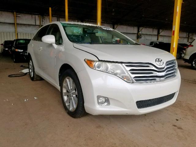 4T3ZE11A49U019844 - 2009 TOYOTA VENZA WHITE photo 1