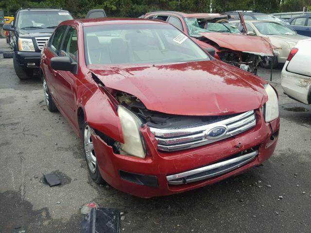 3FAFP06Z96R216956 - 2006 FORD FUSION S BURGUNDY photo 1