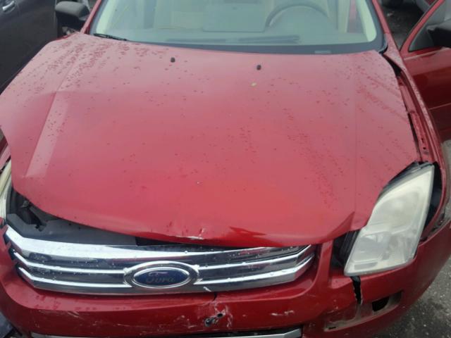3FAFP06Z96R216956 - 2006 FORD FUSION S BURGUNDY photo 7
