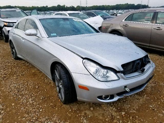 WDDDJ72X17A081036 - 2007 MERCEDES-BENZ CLS 550 SILVER photo 1